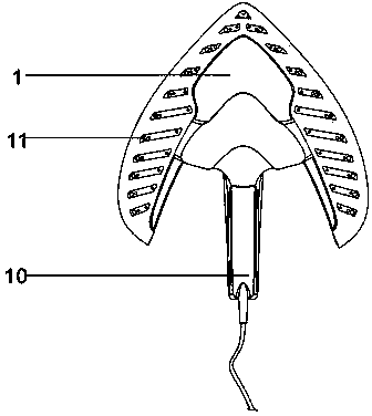 Electric iron capable of intuitively displaying ironing effect