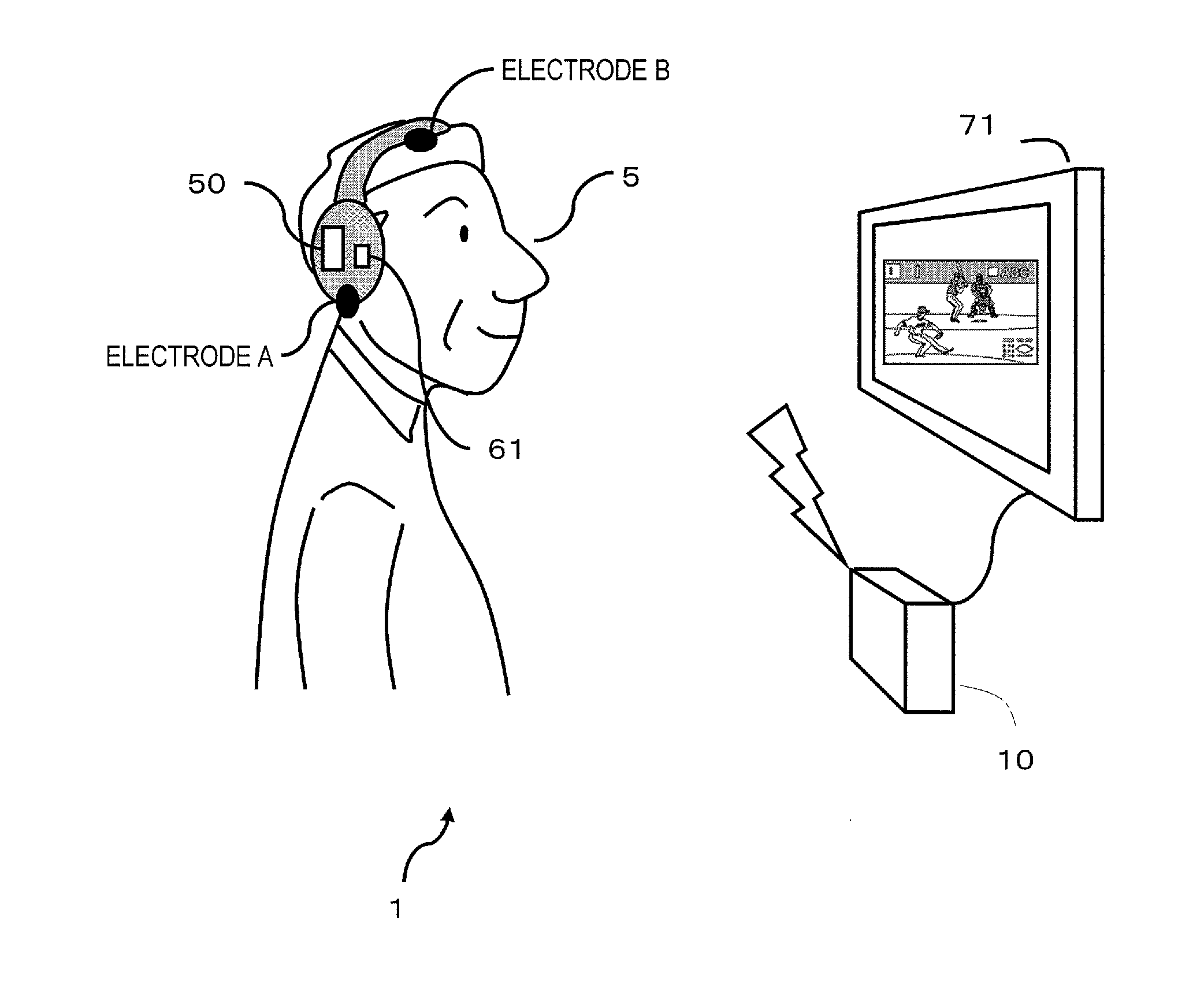 Auditory event-related potential measurement system, auditory event-related potential measurement method, and computer program thereof