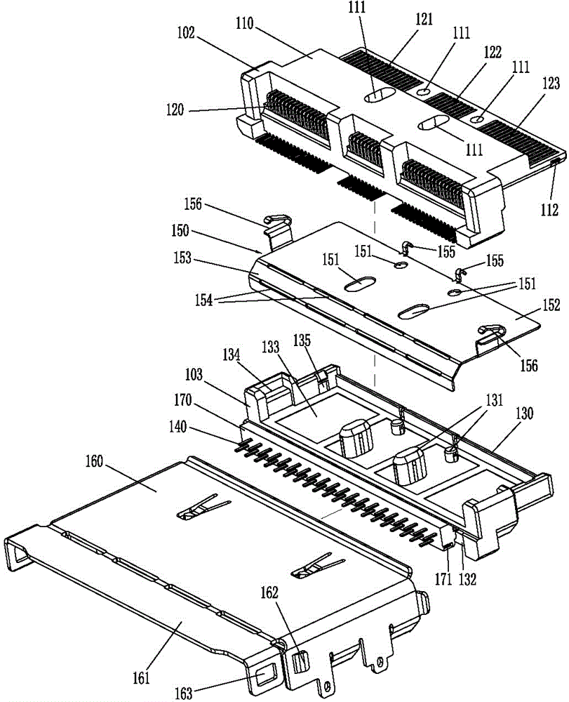 Multifunctional integrated connector socket and plug as well as multifunctional integrated connector combination