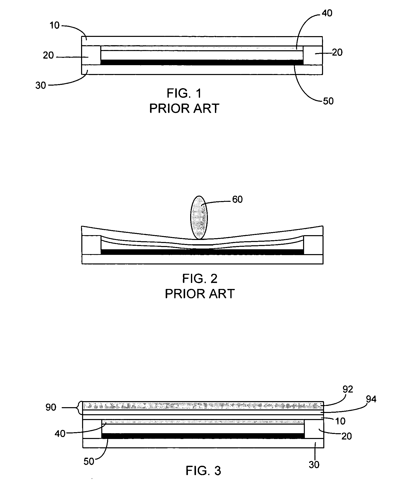 Shielded pressure-actuated circuit