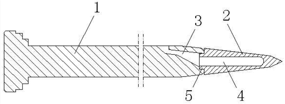 Embedded type hot nozzle assembly of heater connector