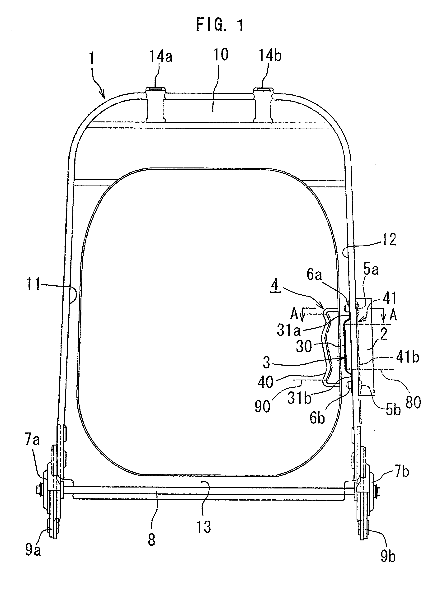 Vehicle seat having light alloy frame provided with airbag module