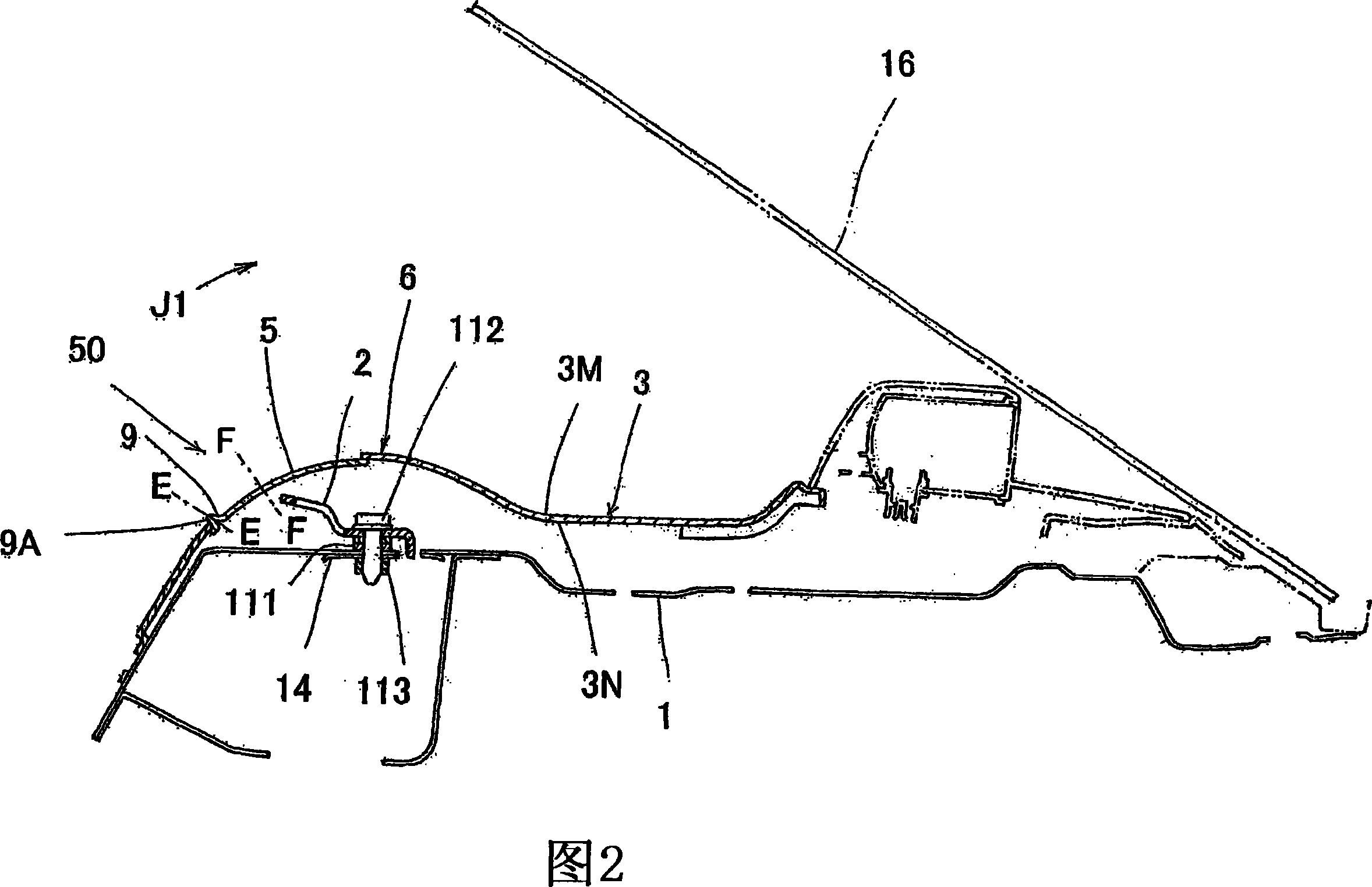 Child seat anchor apparatus and partition trim