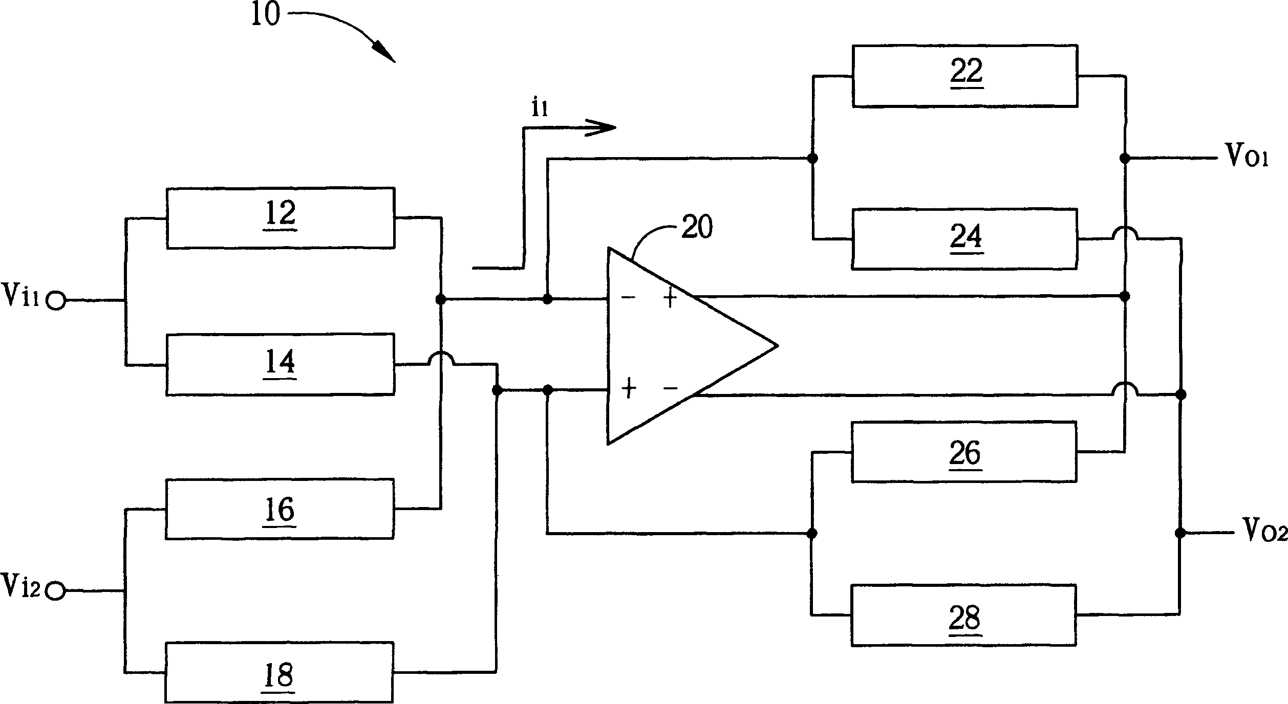 Amplifying circuit