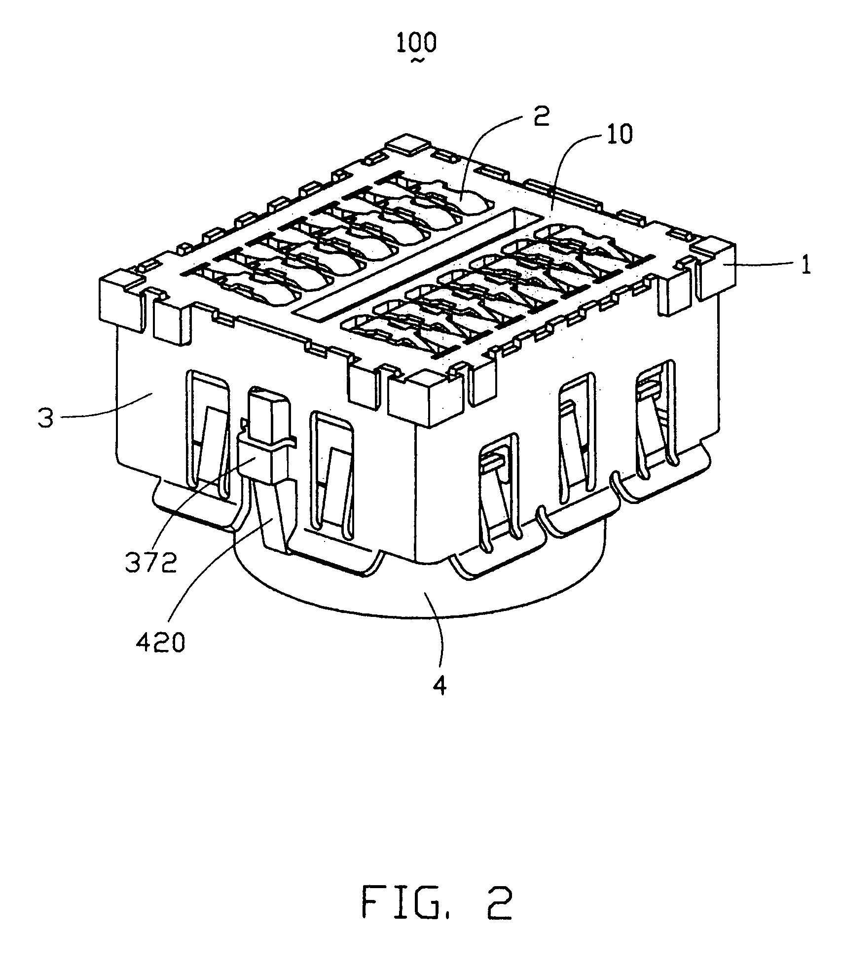 Electrical connector with anti-mismating arrangement