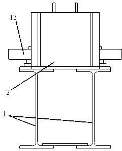 SDOF (single degree of freedom) vibrating table testing device