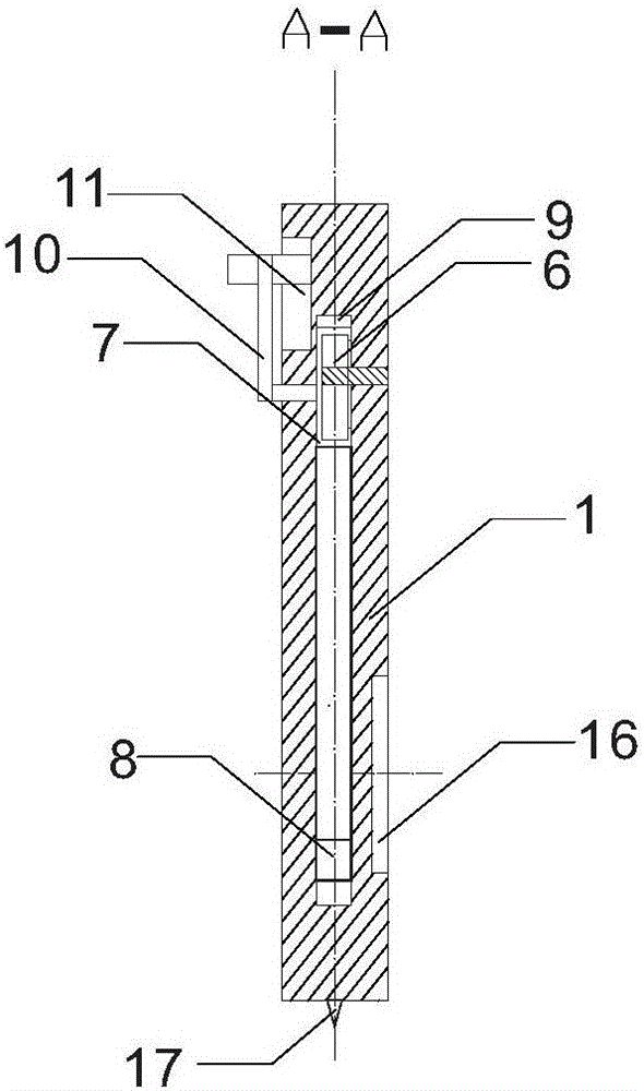 A vernier type comprehensive gauge for holes