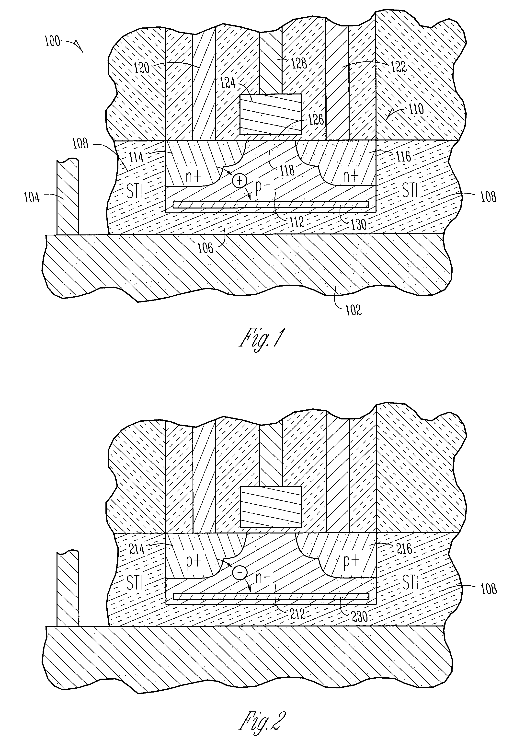 One transistor SOI non-volatile random access memory cell