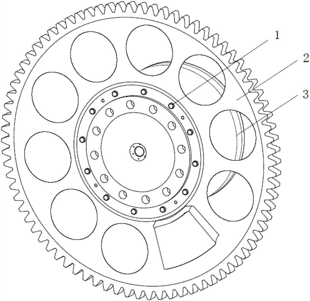 Full-rotation automatic positioning processing equipment and method for simultaneous drilling and reaming of crankshaft flywheel