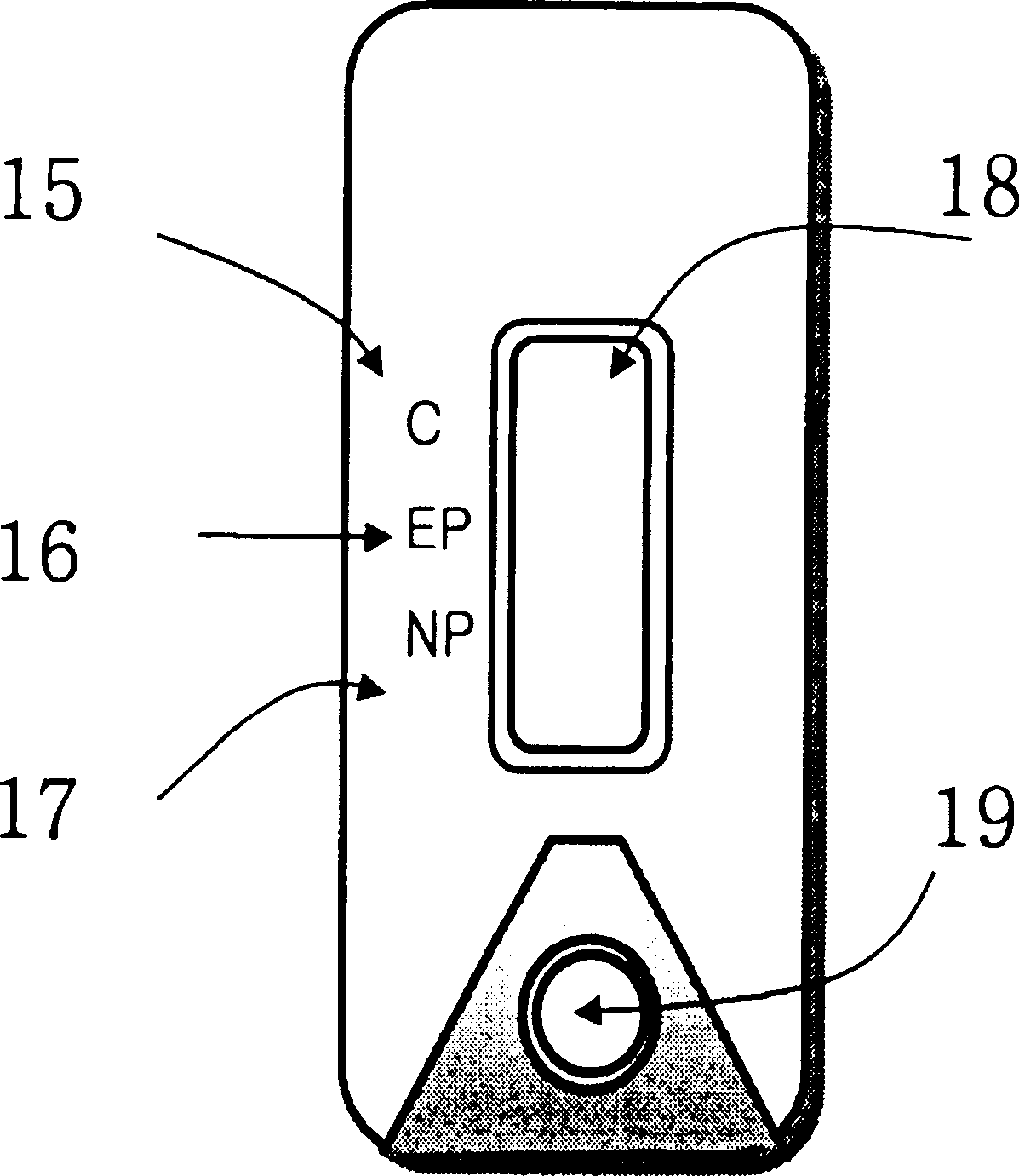 Diagnostic device for distingushing between normal and ectopic pregnancy and method for preparing the same