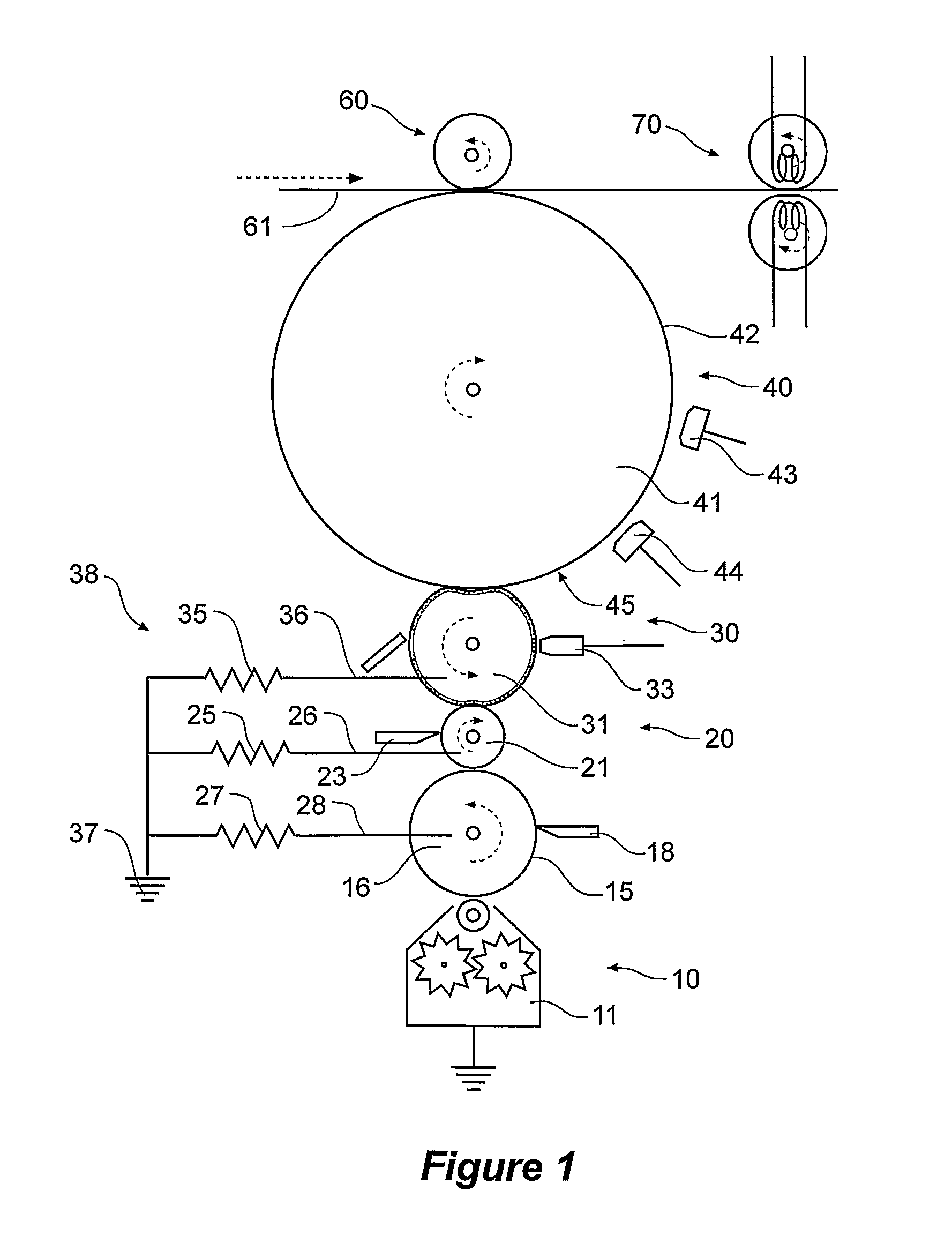 Electrostatographic printing machine