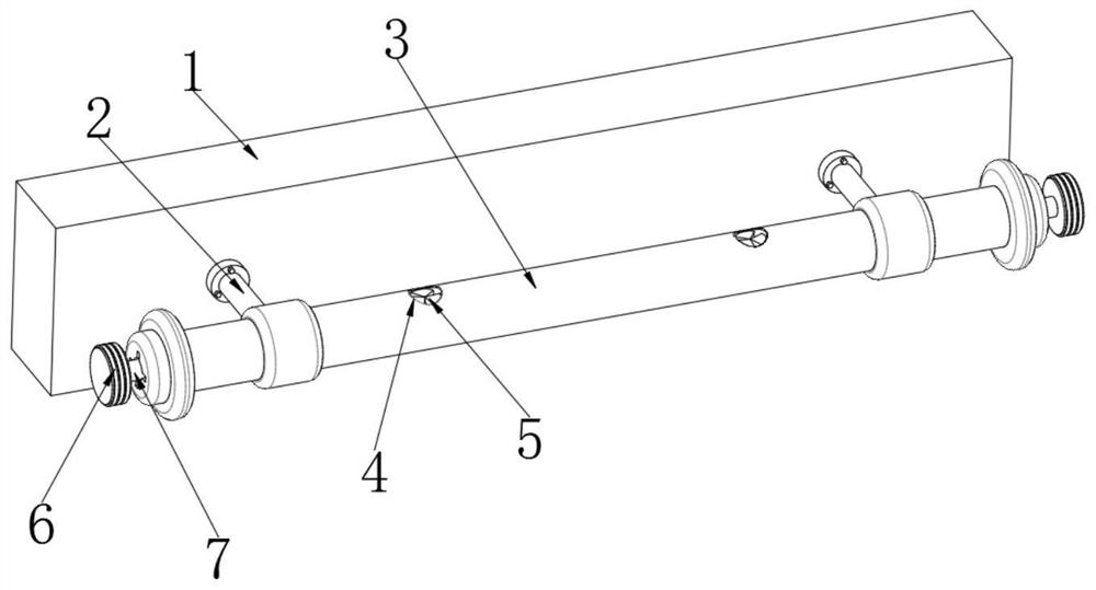 Anti-accumulation hardware bathroom pendant device