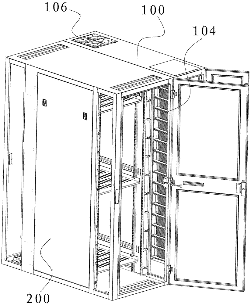 Communication network cabinet