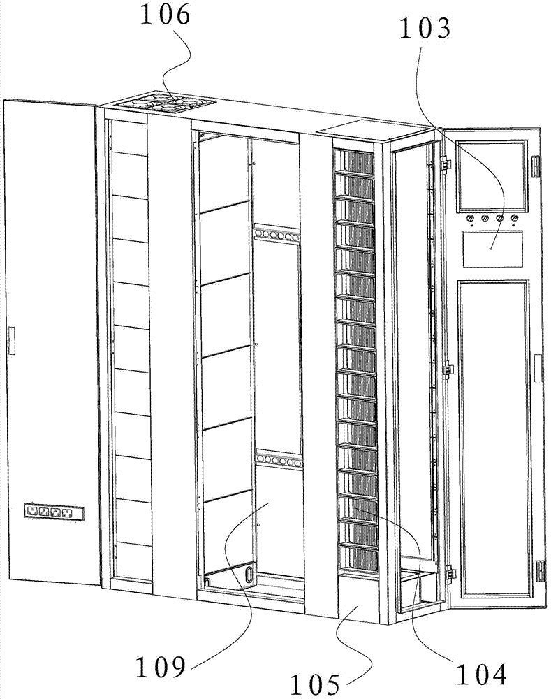 Communication network cabinet