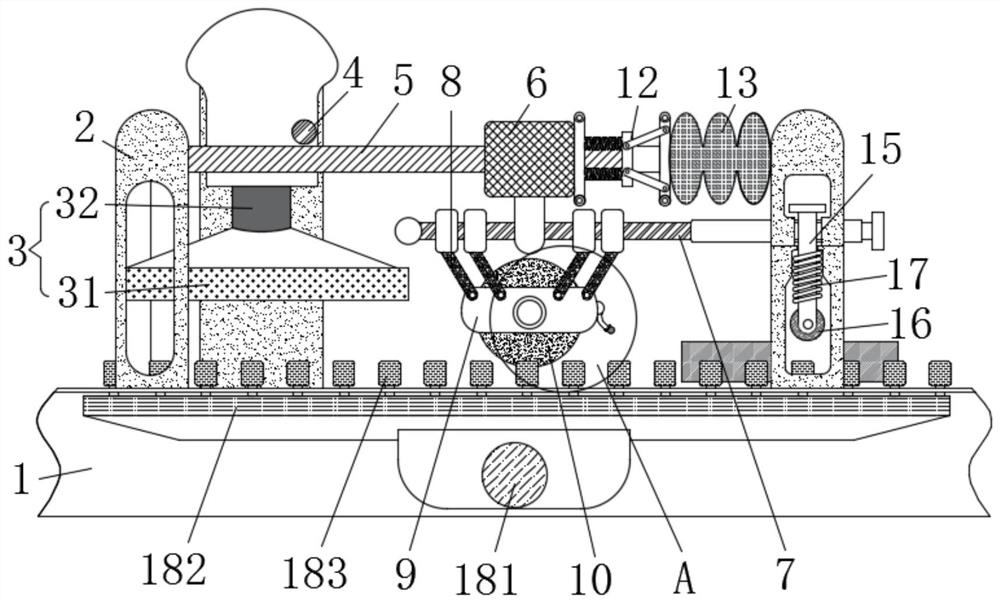 Mechanical part flattening equipment with pre-flattening function ...