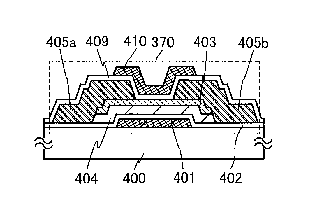 Semiconductor device having an oxide semiconductor and a metal oxide film
