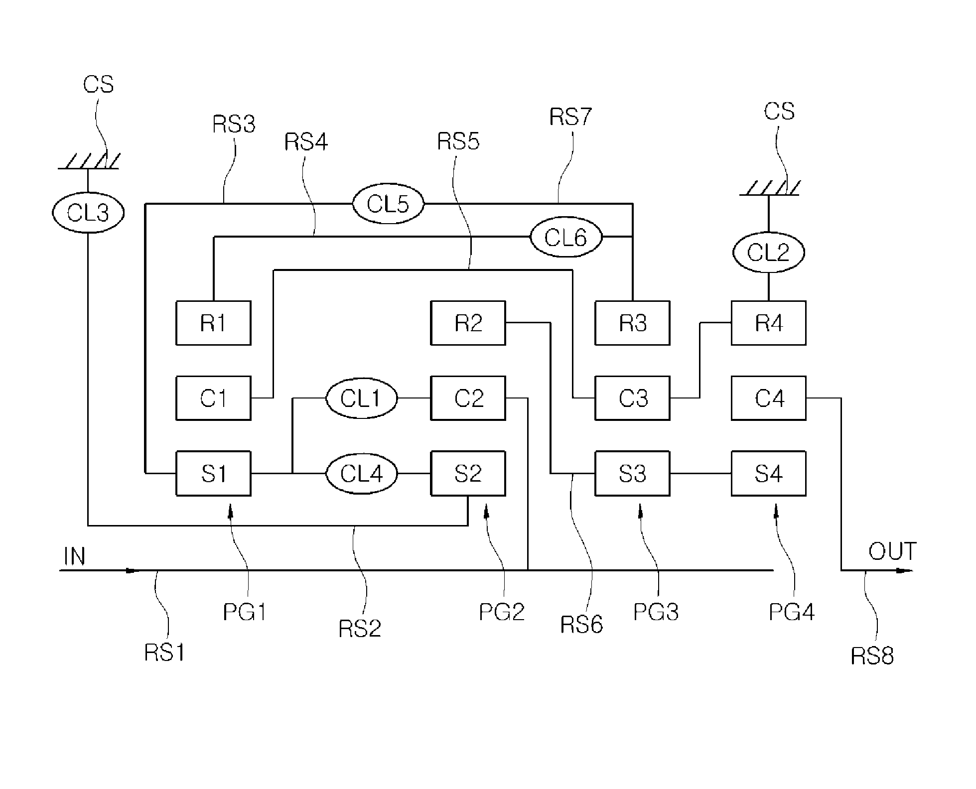 Multi-stage transmission for vehicle