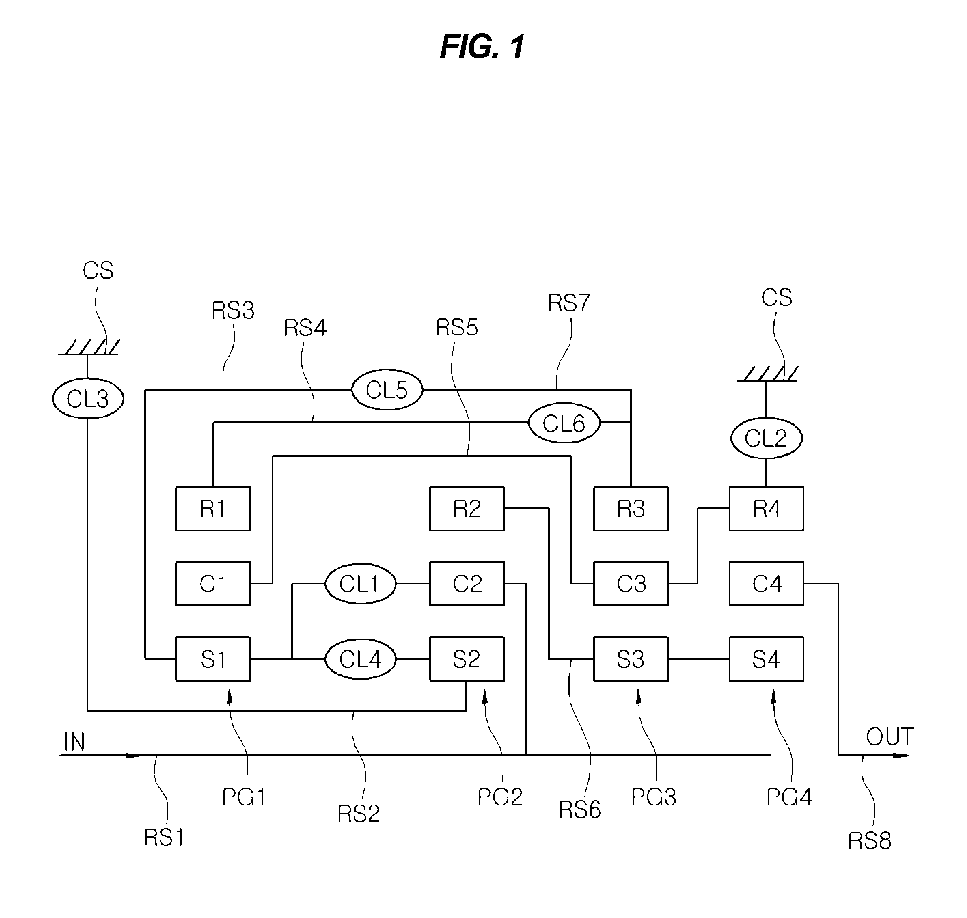 Multi-stage transmission for vehicle