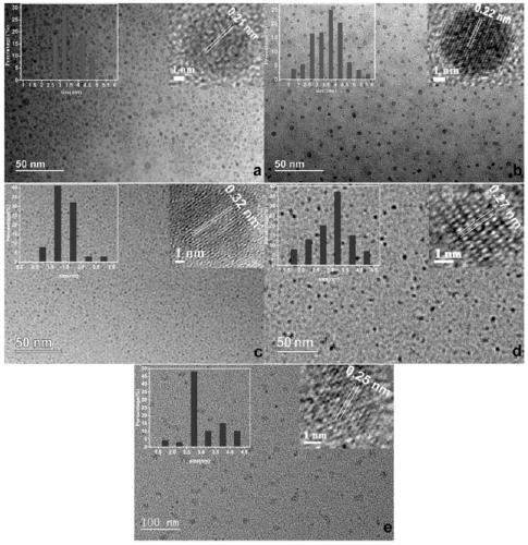 Metal ion detection method based on graphene quantum dot fluorescent probe array