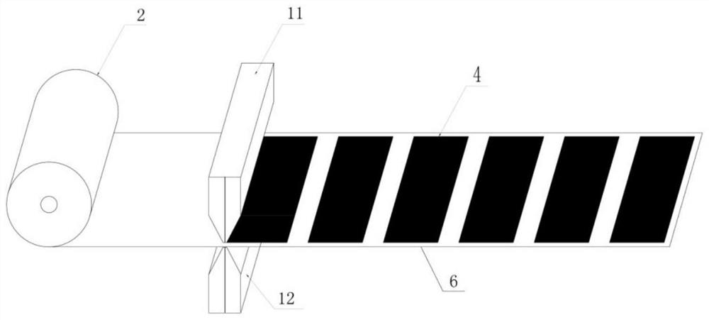 Hydrogen fuel cell film electrode assembly suitable for batch production and production process thereof