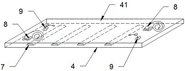 Plastic packaging box