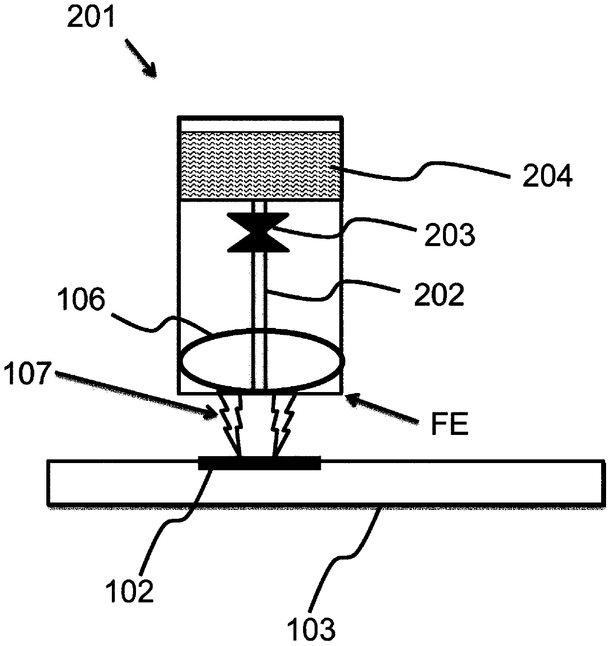 Light-promoted stain removal system