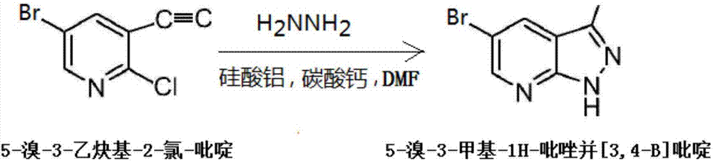 Synthetic process of 5-bromo-3-methyl-1h-pyrazolo[3,4-b]pyridine