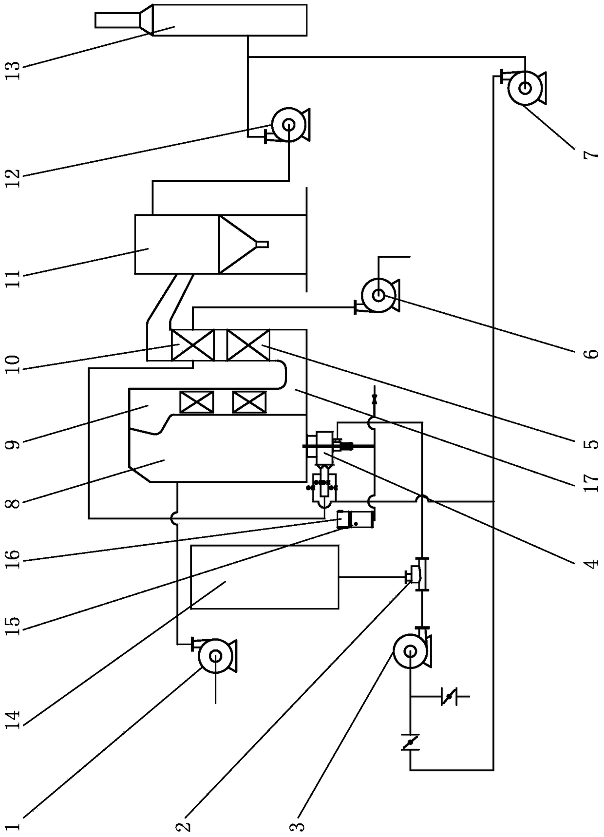 Micro emission pulverized coal combustion system