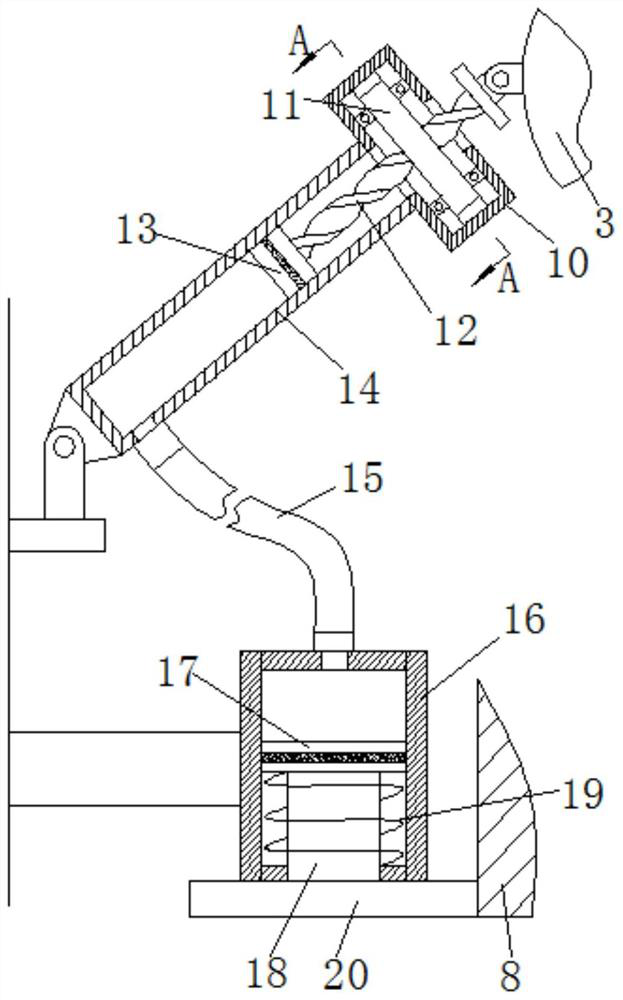 A vibration damping device applied to building structures and its application method