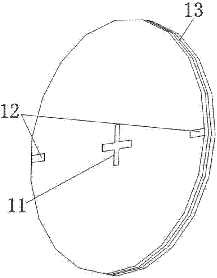 Optical corrective spectacles component without center shifting during quick assembly