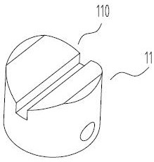 Surface machining method for sealing plug of crossed roller bearing