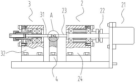 Surface machining method for sealing plug of crossed roller bearing