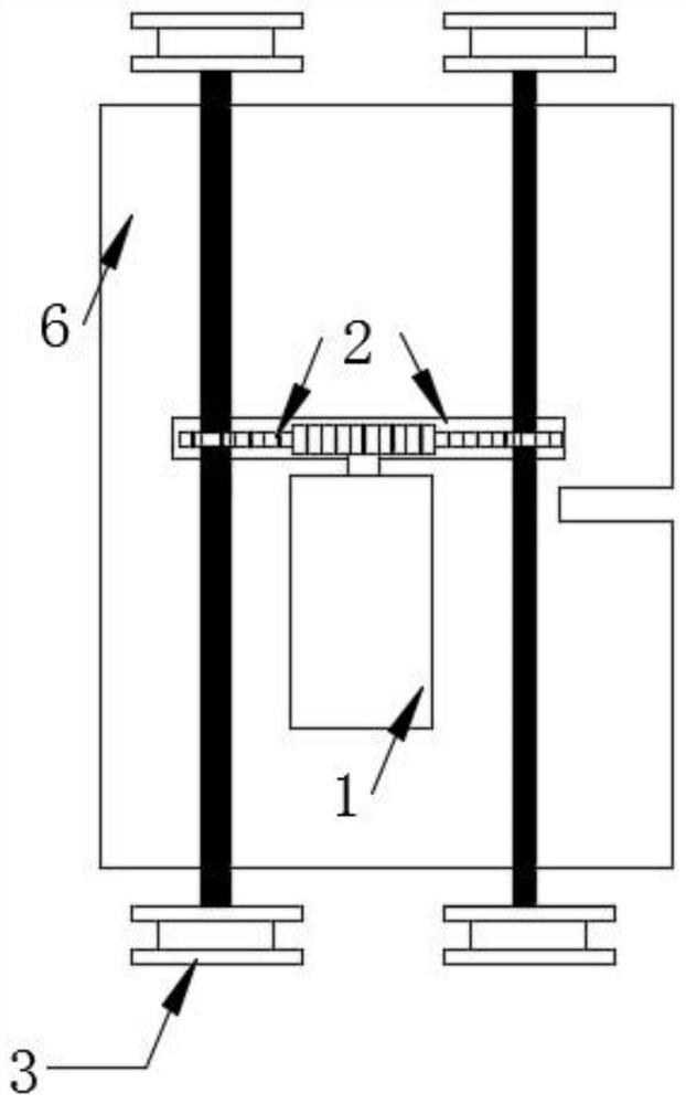 A kind of bottom clearing device with slope base and bottom clearing method