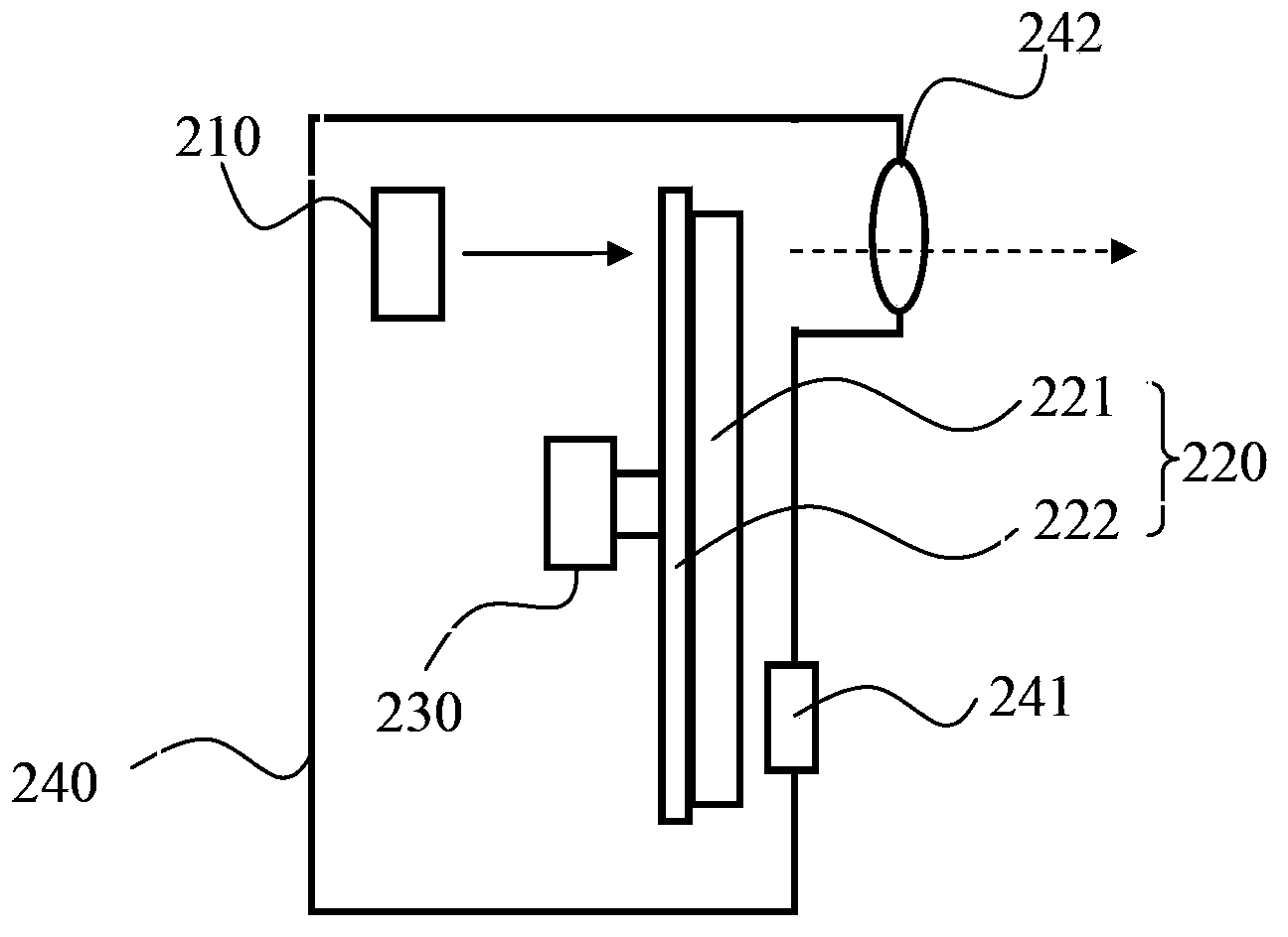 Light emitting device and related projection system