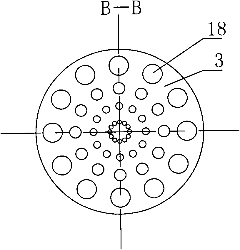 Combined type polyester reaction tower