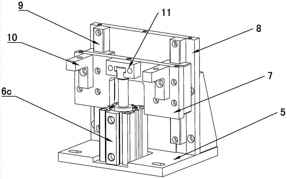 Mobile turnover device used for battery assembly line