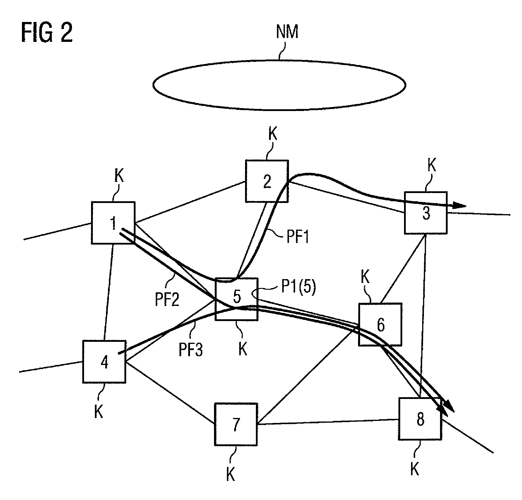 Method for improving the quality of data transmission in a packet-based communication network