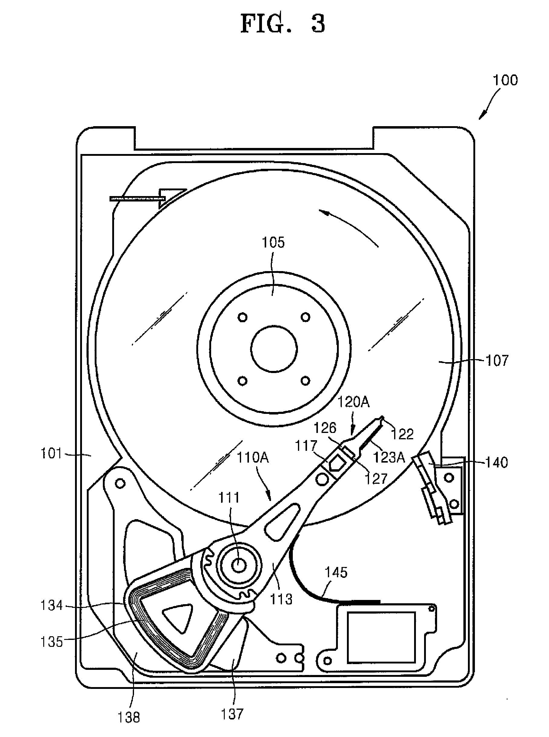 Head stack assembly with suspension supporting head slider and hard disc drive including the same