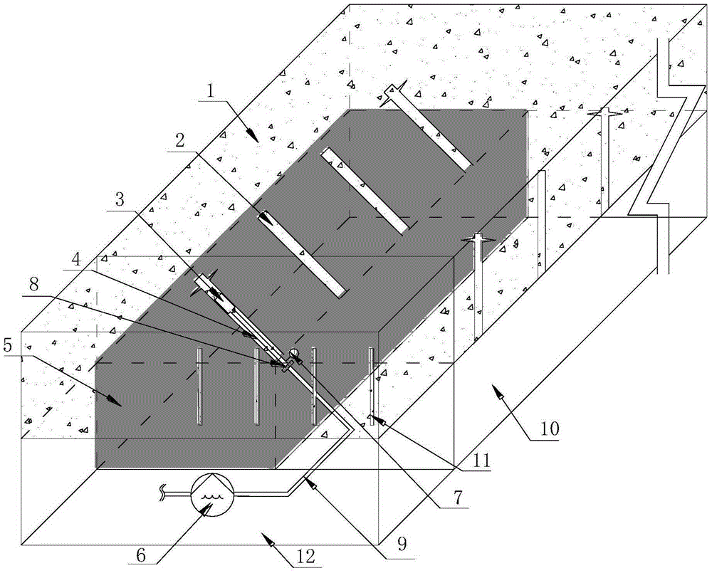 Control method of hydraulic fracturing of hard roof/top coal in cut hole
