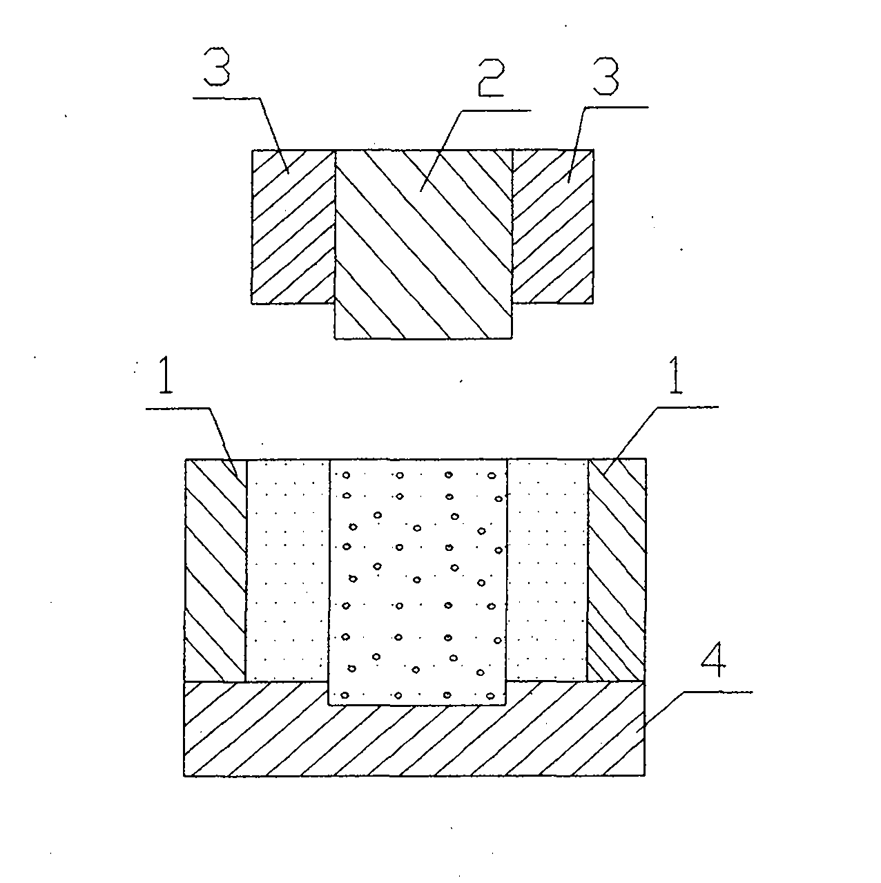 Wall heat insulation building blocks and production method thereof