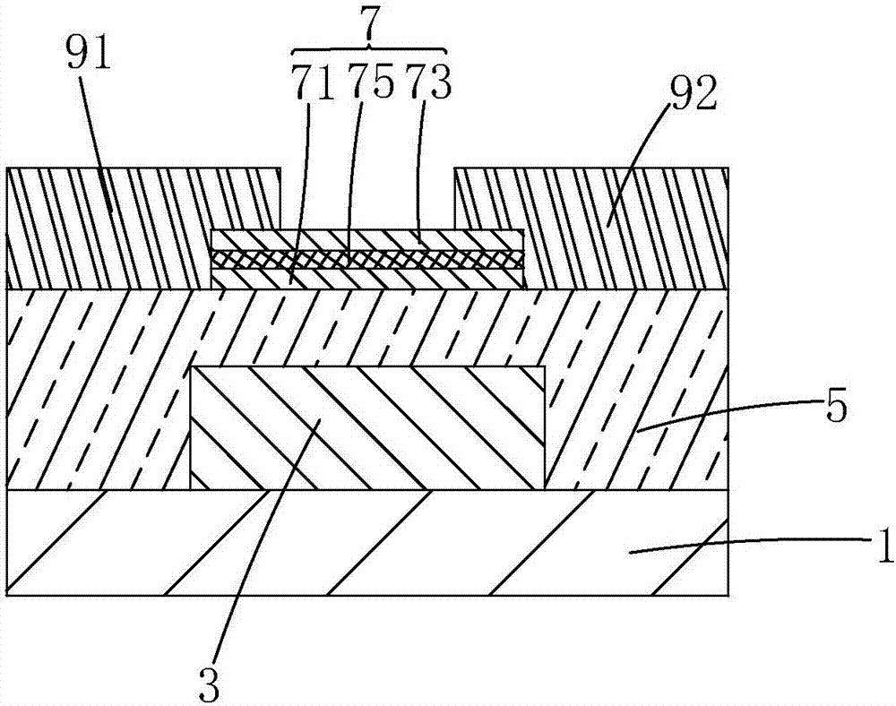 Metal oxide thin film transistor (TFT) device and fabrication method thereof