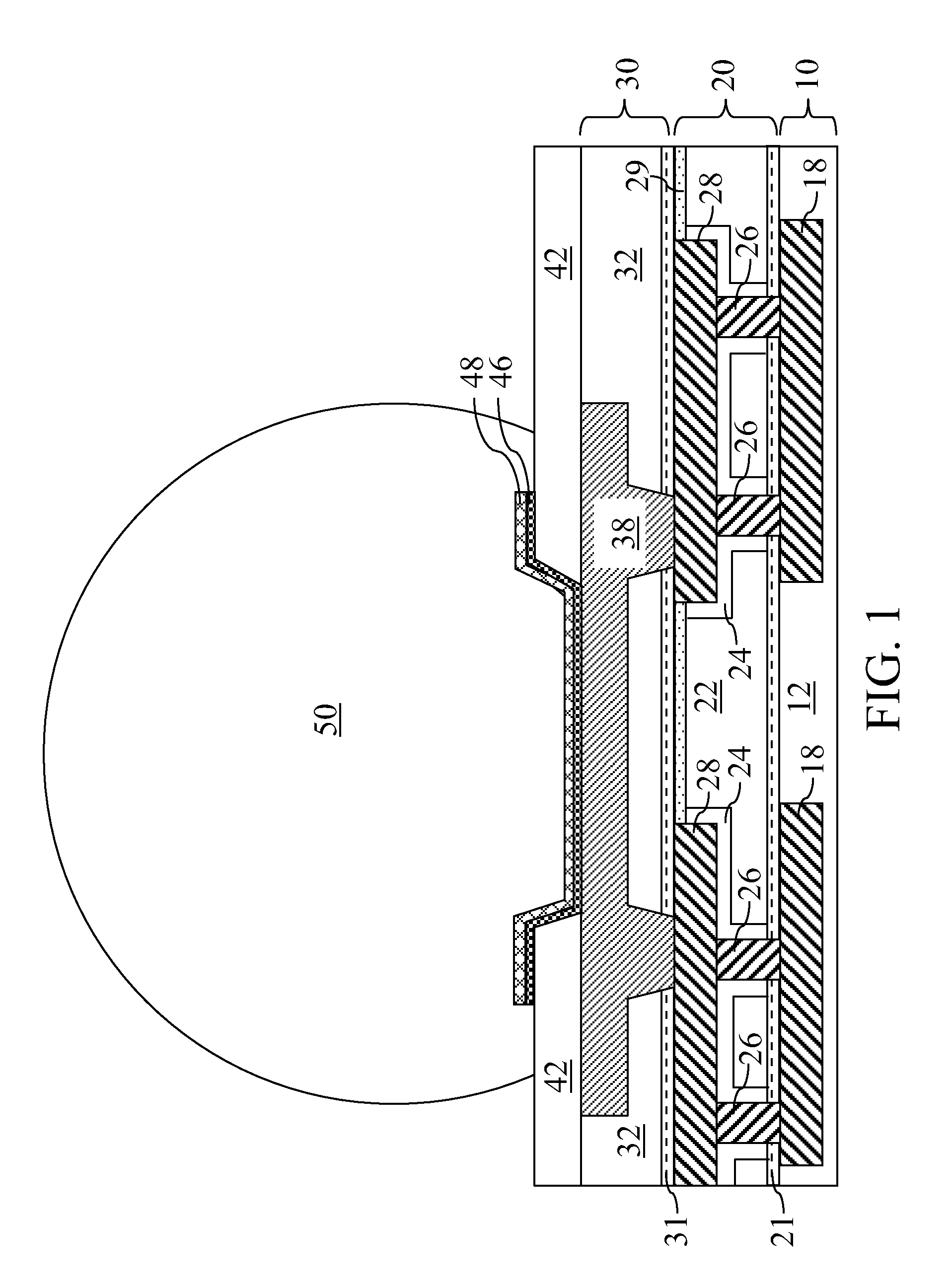 Fluorine depleted adhesion layer for metal interconnect structure