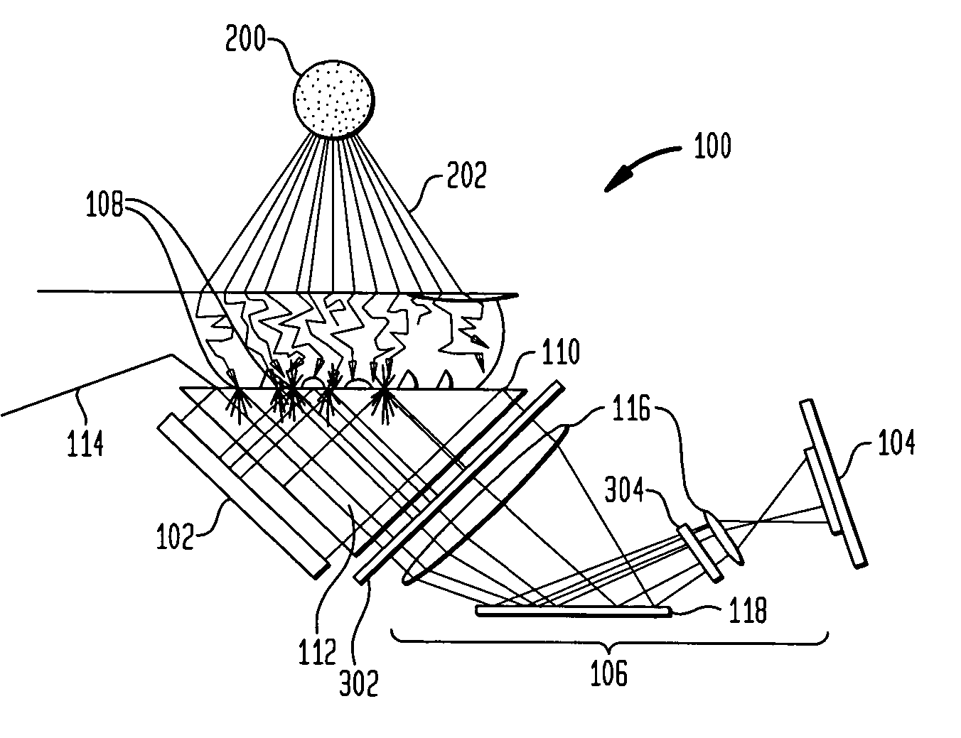 Method and apparatus for discriminating ambient light in a fingerprint scanner