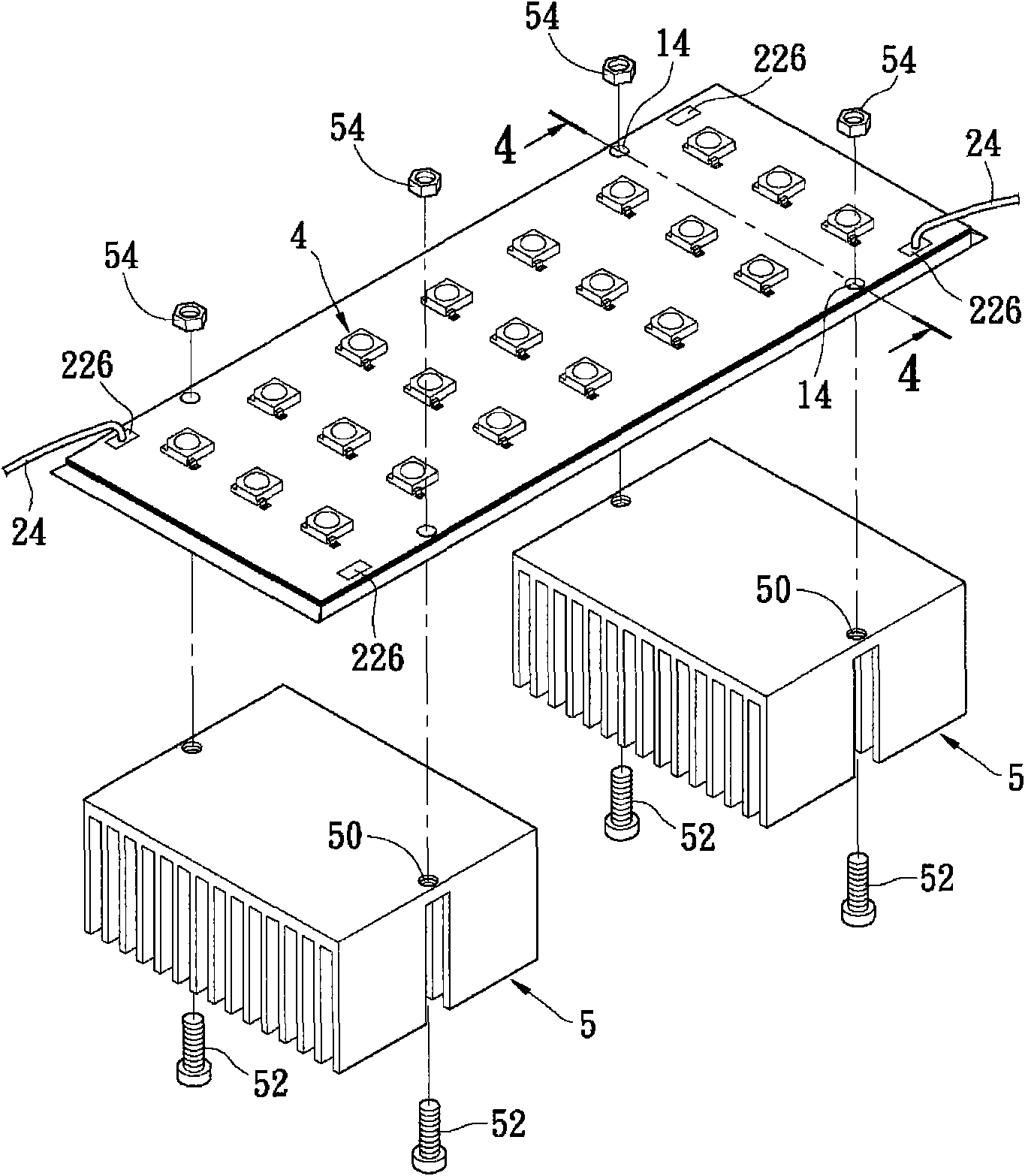 Method for manufacturing light-emitting diode lamp