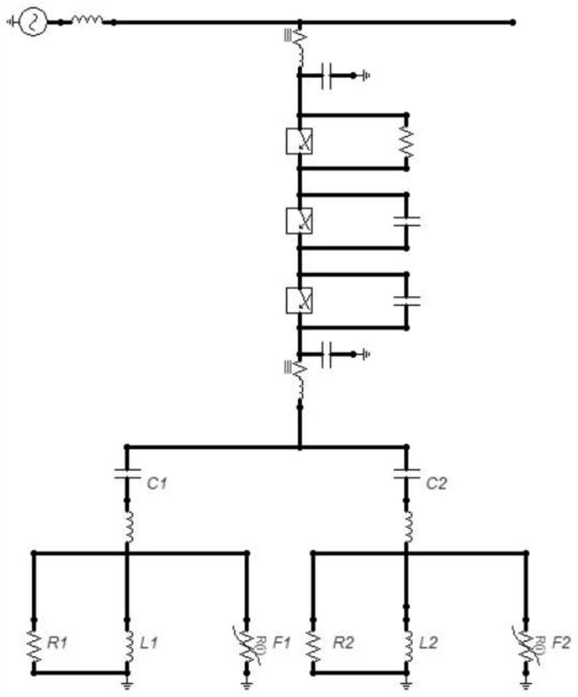 Filter bank circuit breaker closing resistor insulation fault detection method