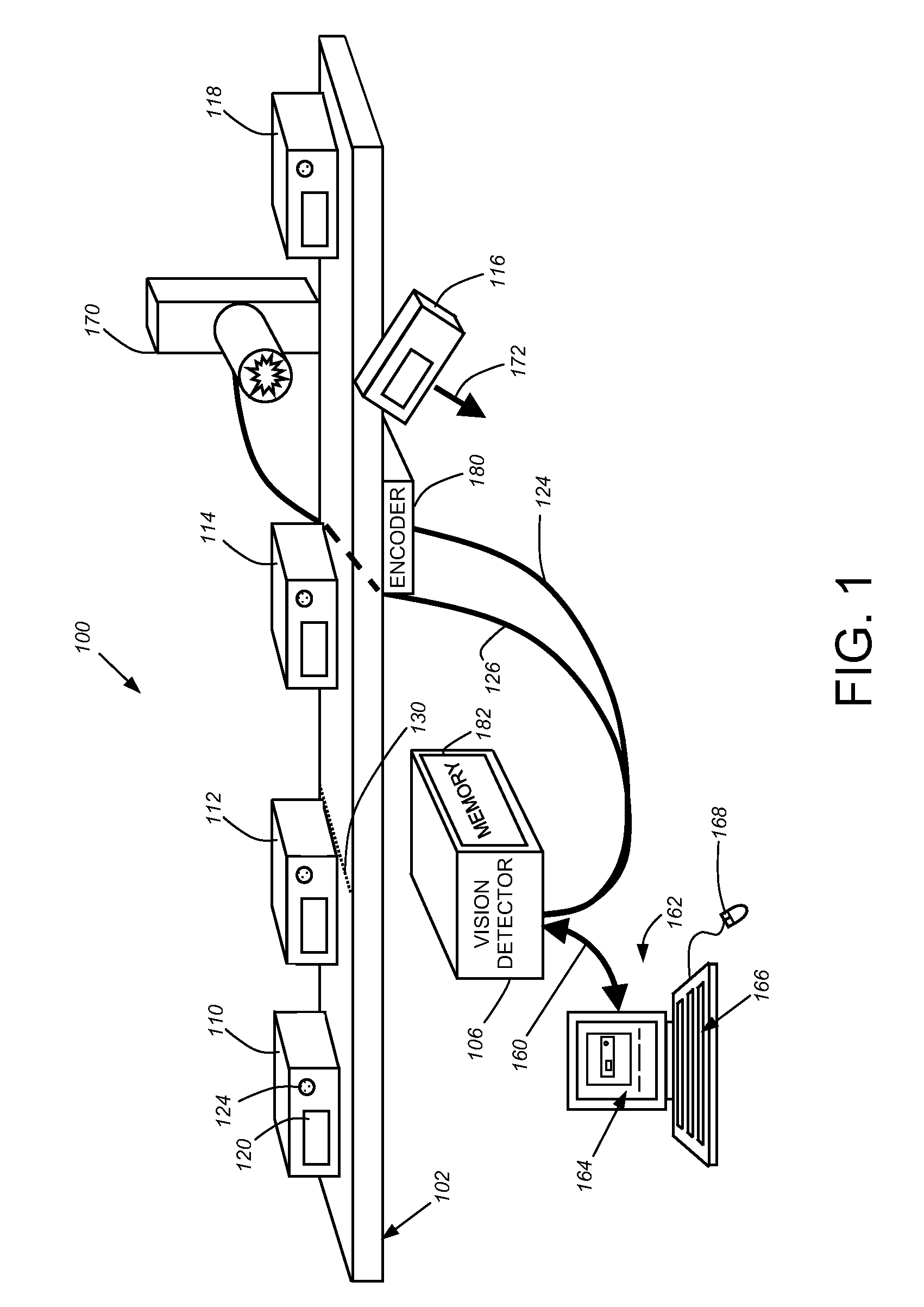 Human-machine-interface and method for manipulating data in a machine vision system