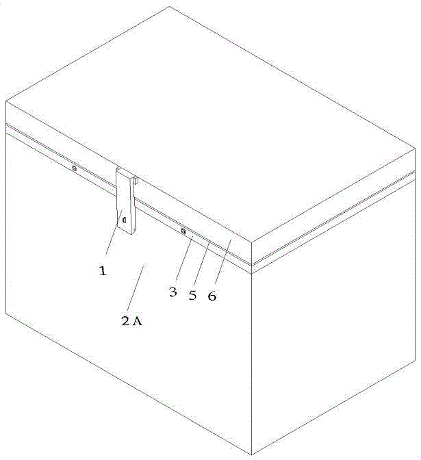 Fireproof and waterproof box for notes