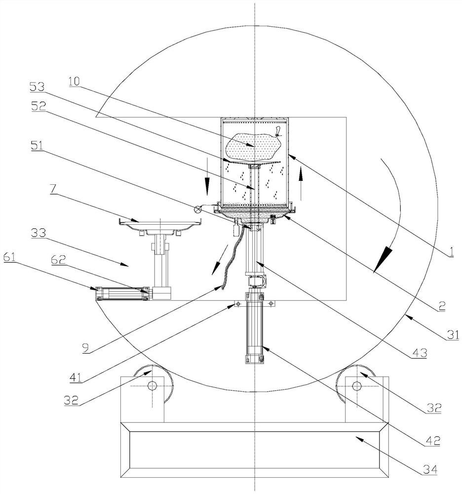 Liquid medicine and herb residue separating device