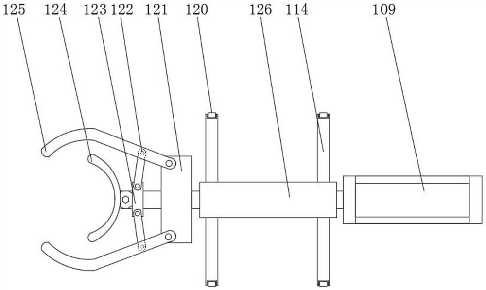 A Diesel Generator Oil Pipe Fixed Support Mechanism