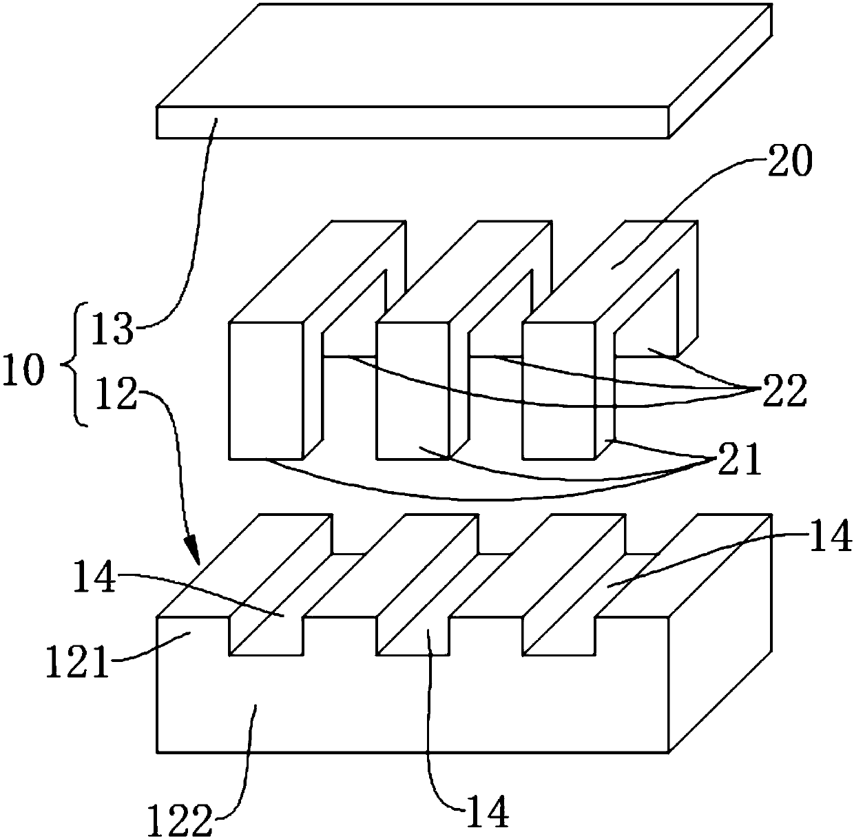 Magnetic element and magnetic element assembly method